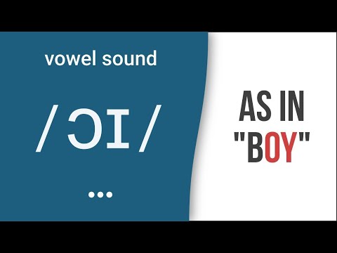Perfect your glide! Vowel sound /ɔɪ/ - Correct with Video
